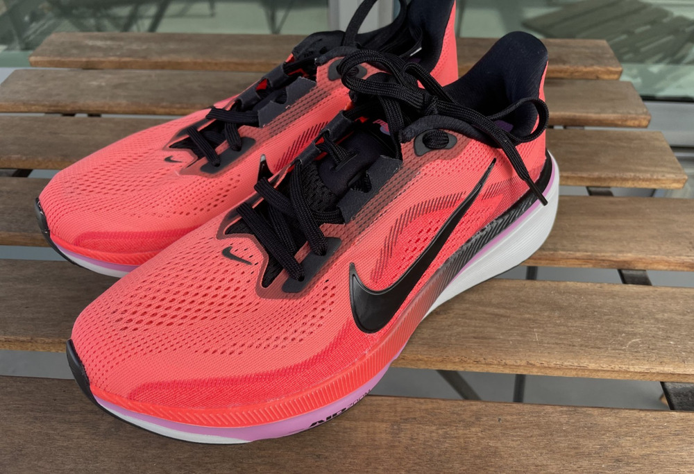 Nike Pegasus 42 Womens 9 Lava Glow Flash Crimson Running Shoes IB1881-602